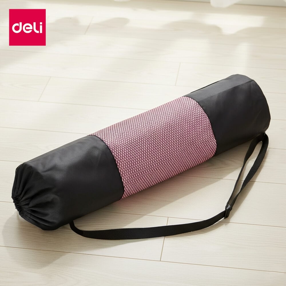 กระเป๋าใส่เสื่อโยคะ DELI ER124-BK-01 สีดำ